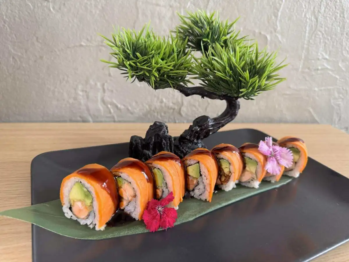 Salmon Teriyaki Roll